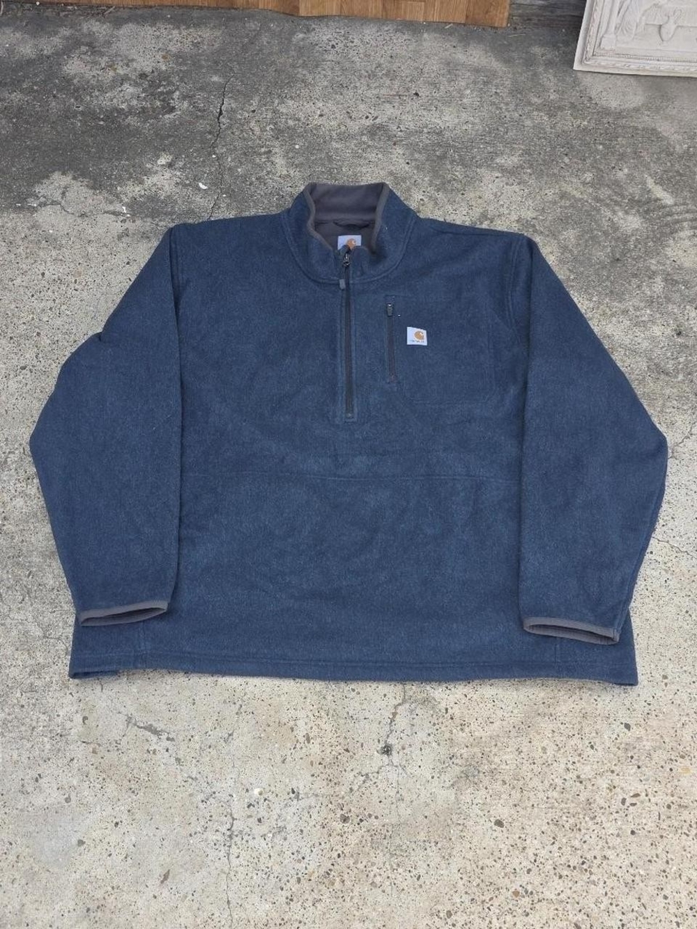 Carhartt Dalton Half-Zip Fleece Jacket Size 4XL